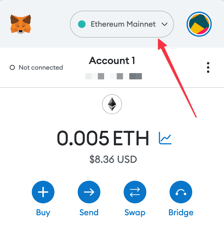 Add Metis to MetaMask