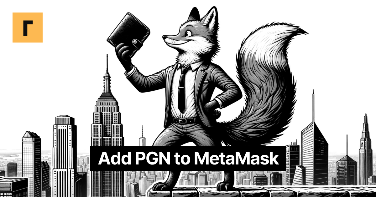 Add PGN to MetaMask