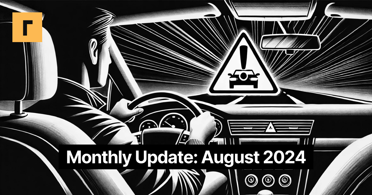 Monthly Update: August 2024 Cover Image