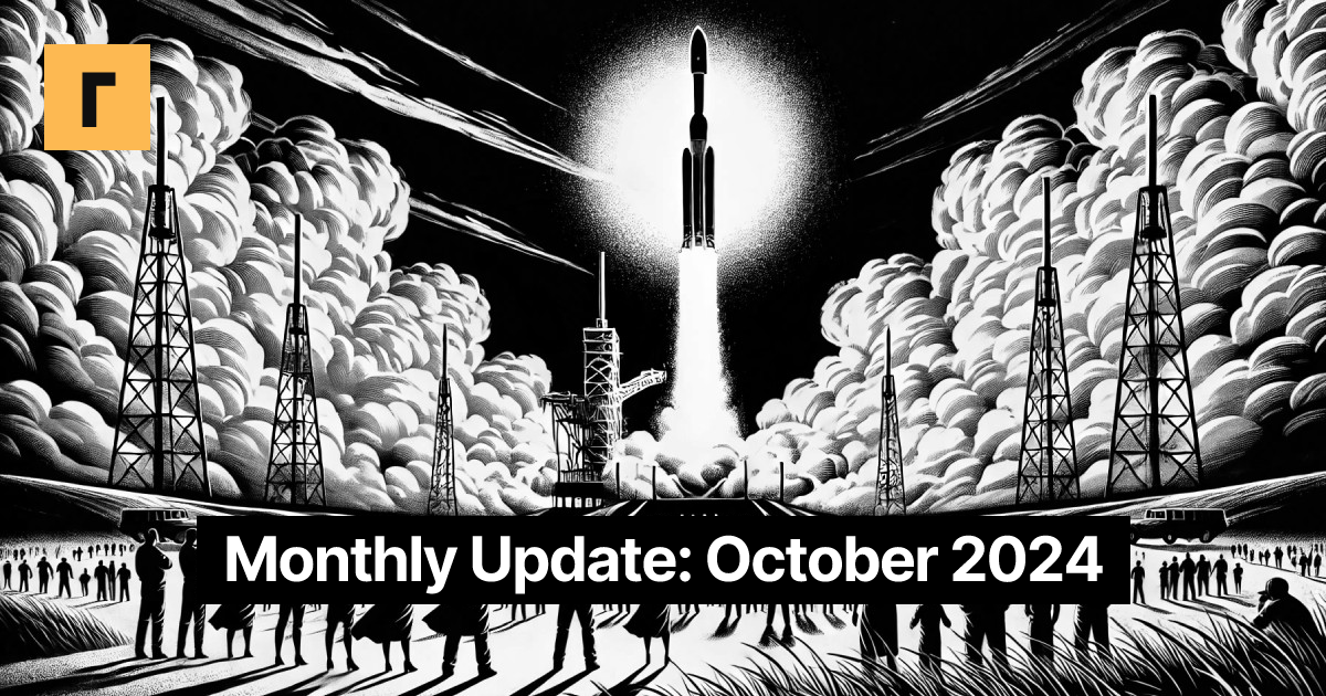 Monthly Update: October 2024 Cover Image