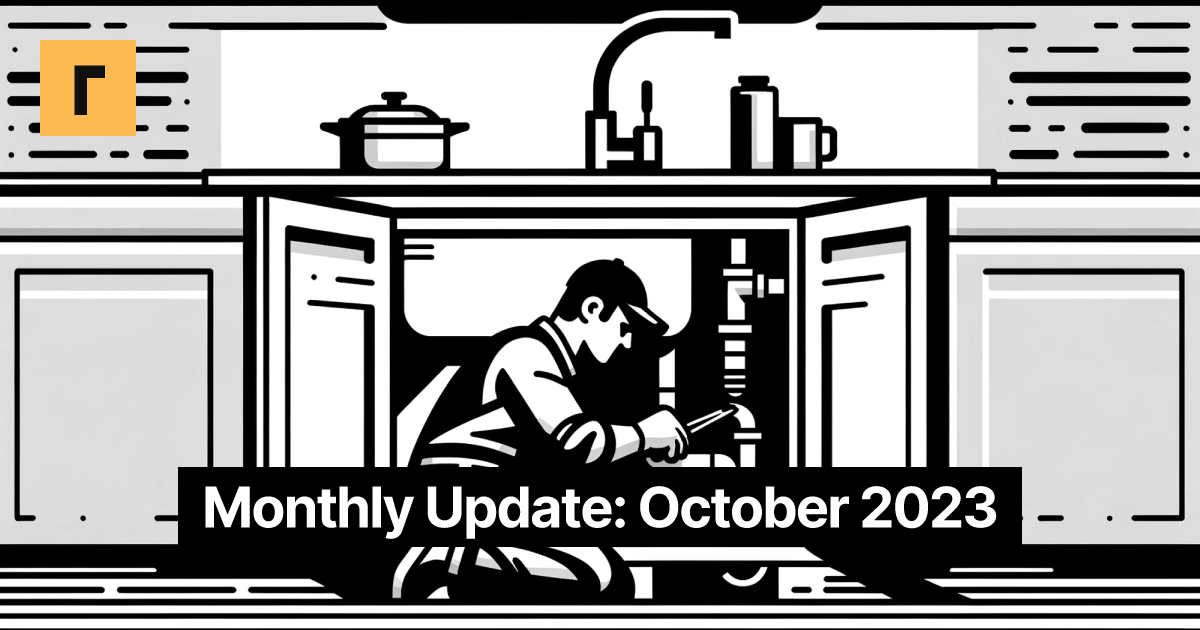 Monthly Update: October 2023