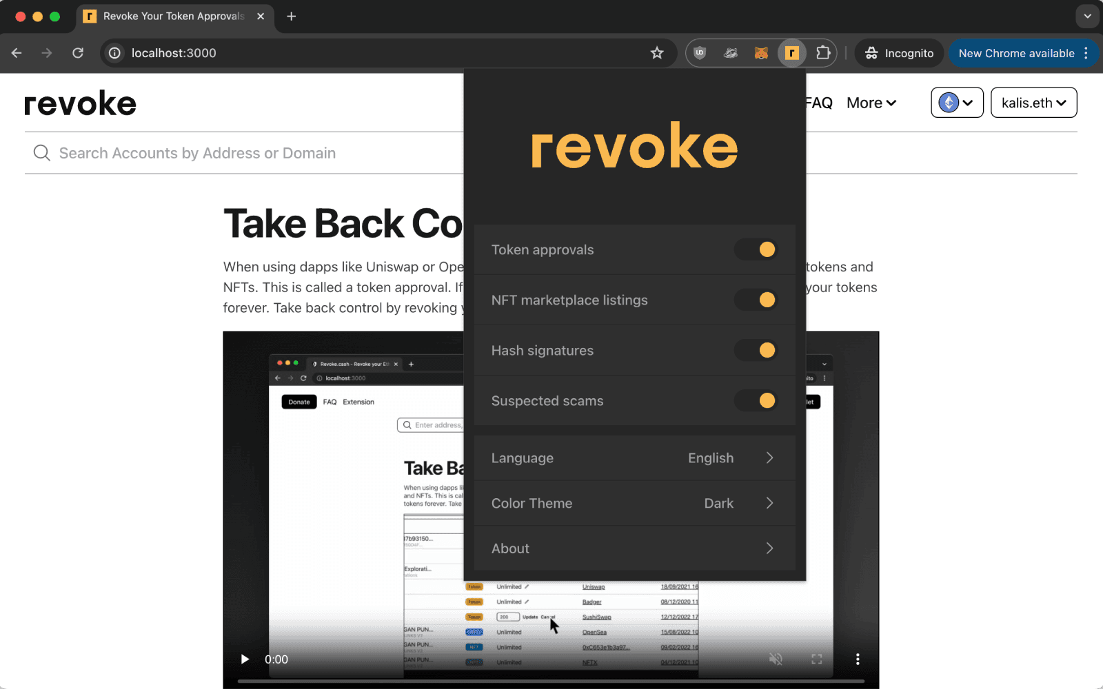 Extension: Unexpected Listing