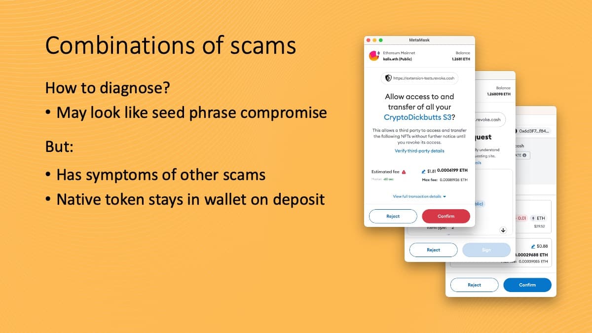 Combinations of Scams
