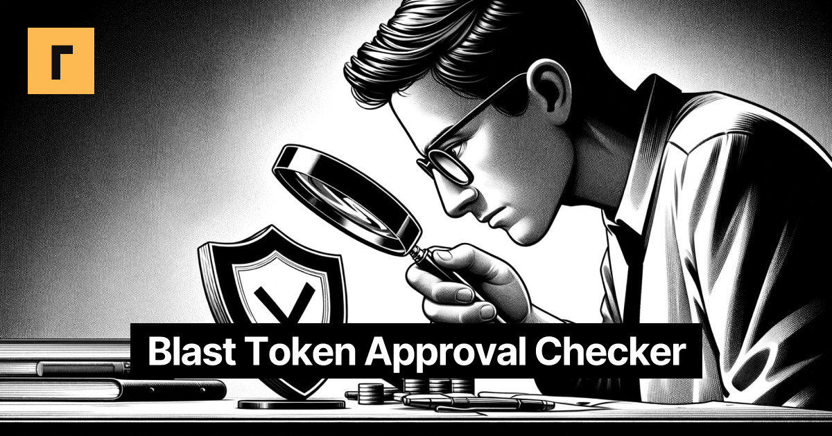 Blast Token Approval Checker | Revoke.cash